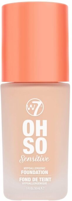 W7 Oh So Sensitive Foundation Sand Beige 30 ml Foundation