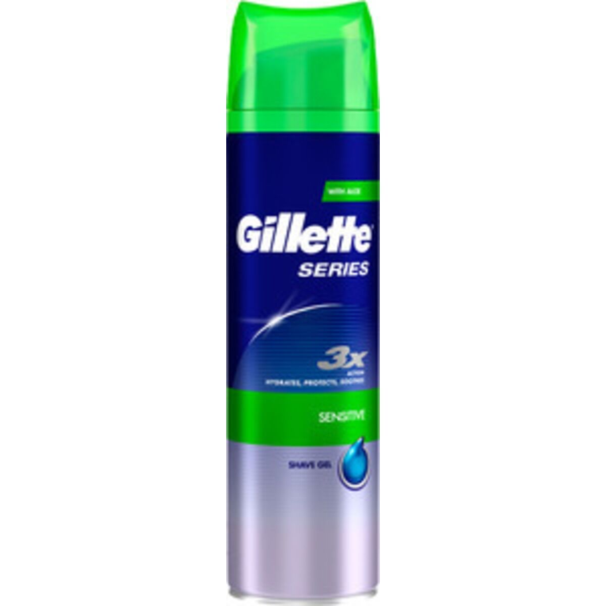 Gillette Barbergel Sensitive Skin - 200 ml - 1 Stk.
