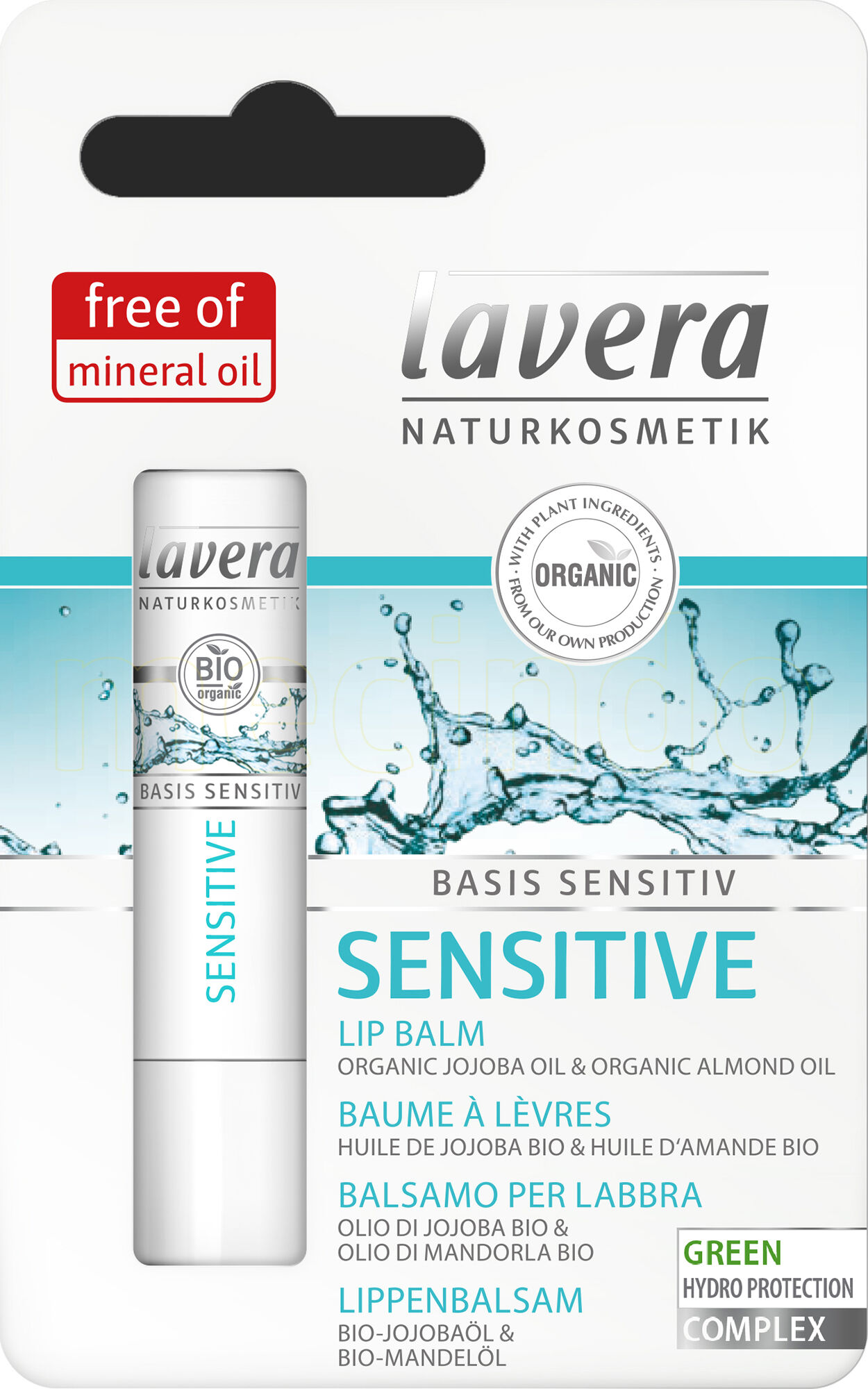 Lavera Basis Sensitiv Lip Balm - 4 Gram