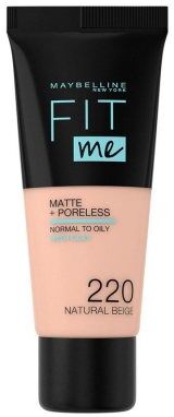 Maybelline Fit Me Matte + Poreless Foundation 220 Natural Beige