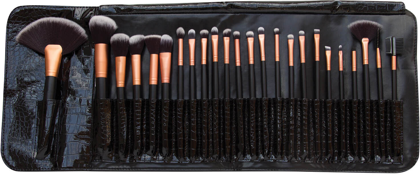 Rio 24 Piece Professional Cosmetic Make Up Brush Set