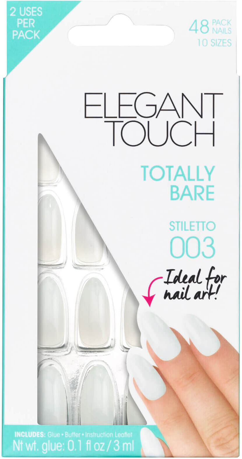 Elegant Touch Totally Bare Stiletto Nails - 003