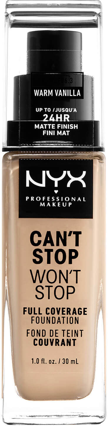 NYX Professional Makeup Can't Stop Won't Stop 24 Hour Foundation (flere nyanser) - Warm Vanilla