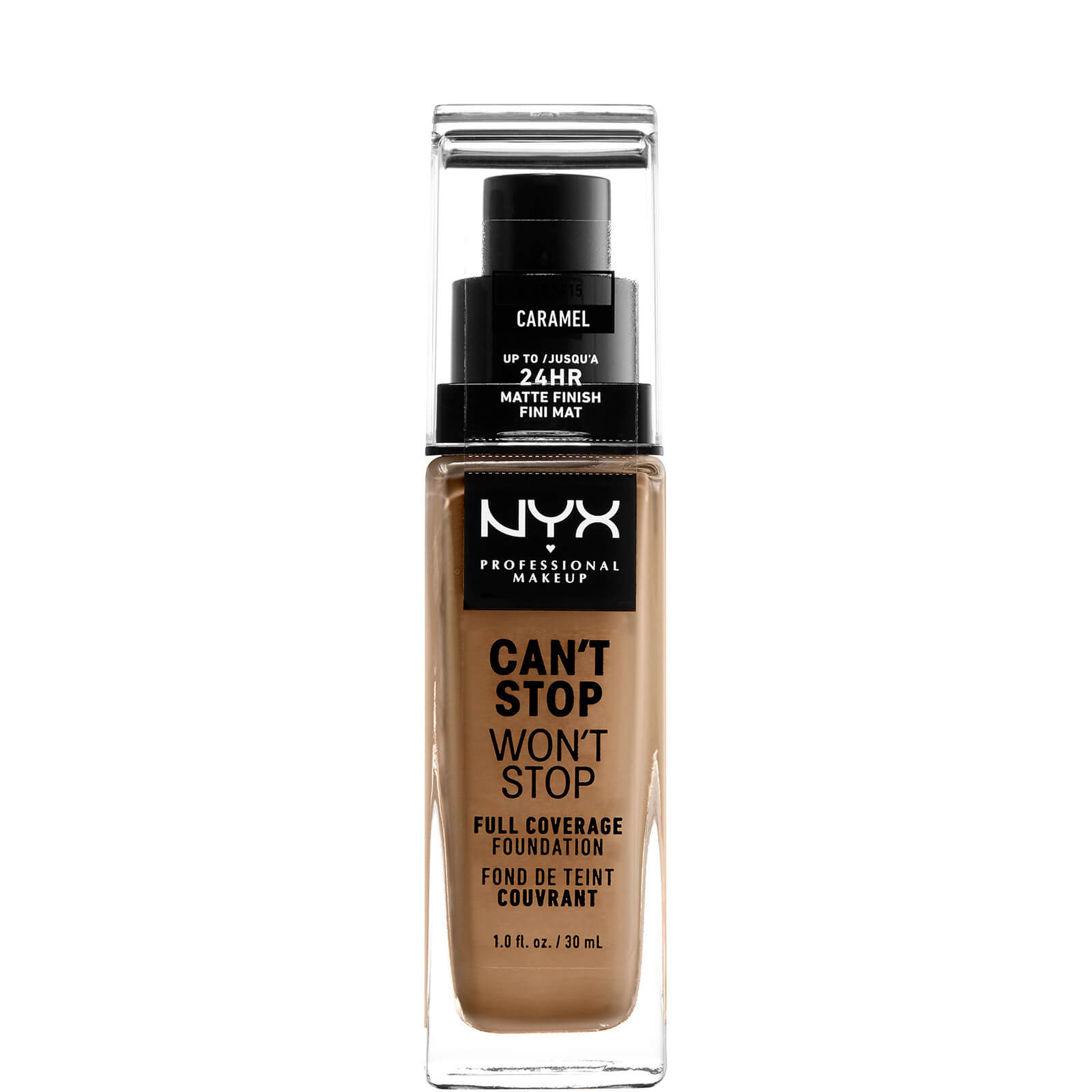 NYX Professional Makeup Can't Stop Won't Stop 24 Hour Foundation (flere nyanser) - Caramel