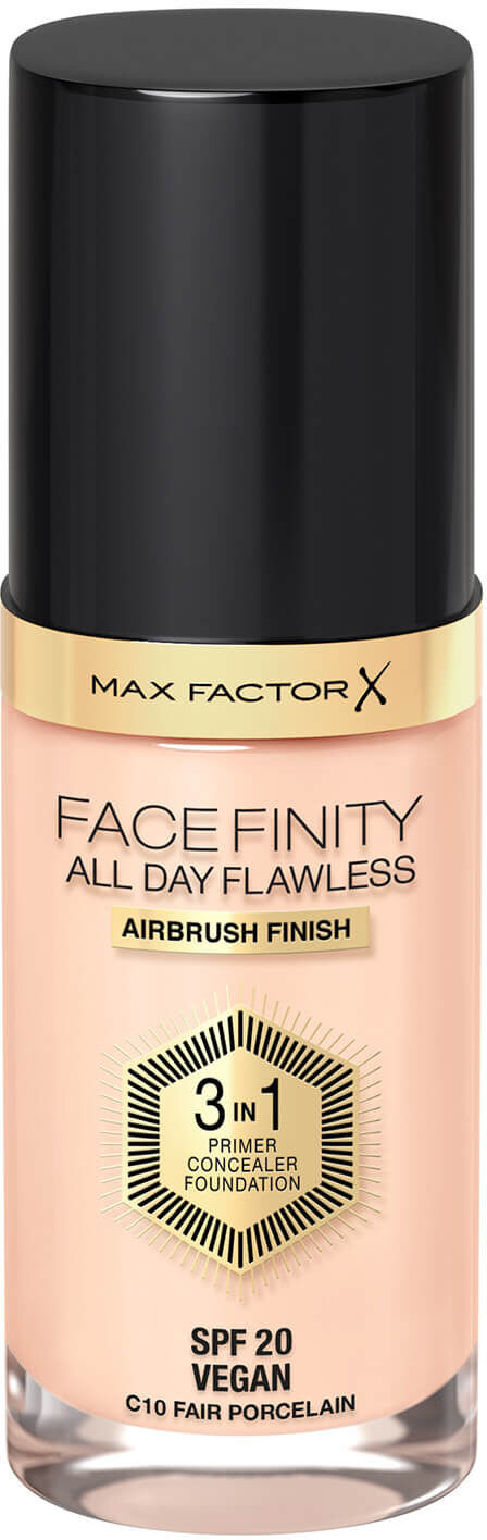 Max Factor Facefinity All Day Flawless Foundation 30ml (Various Shades) - Fair Porcelain