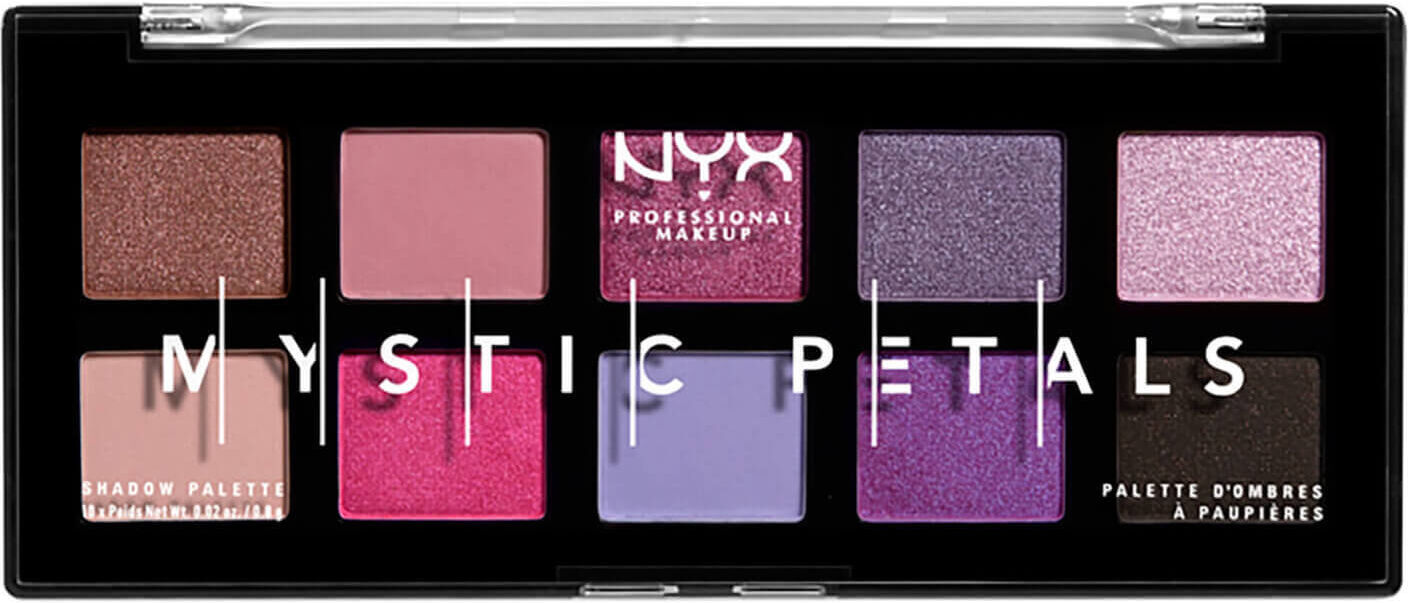 NYX Professional Makeup Mystic Petals Eye Shadow Palette 8g - Midnight Orchid