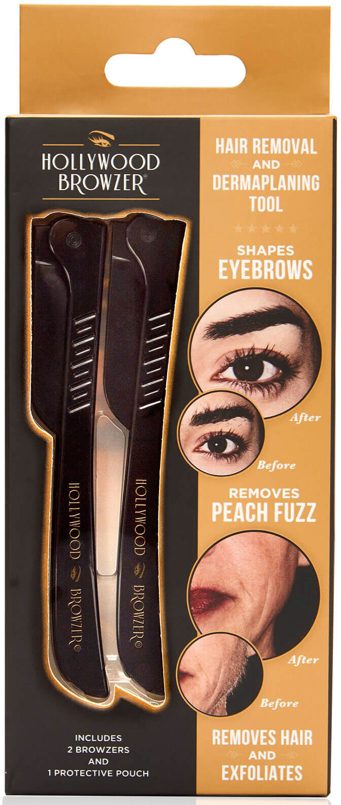 Hollywood Browzer Beauty Hollywood Browzer Duo Black & Black