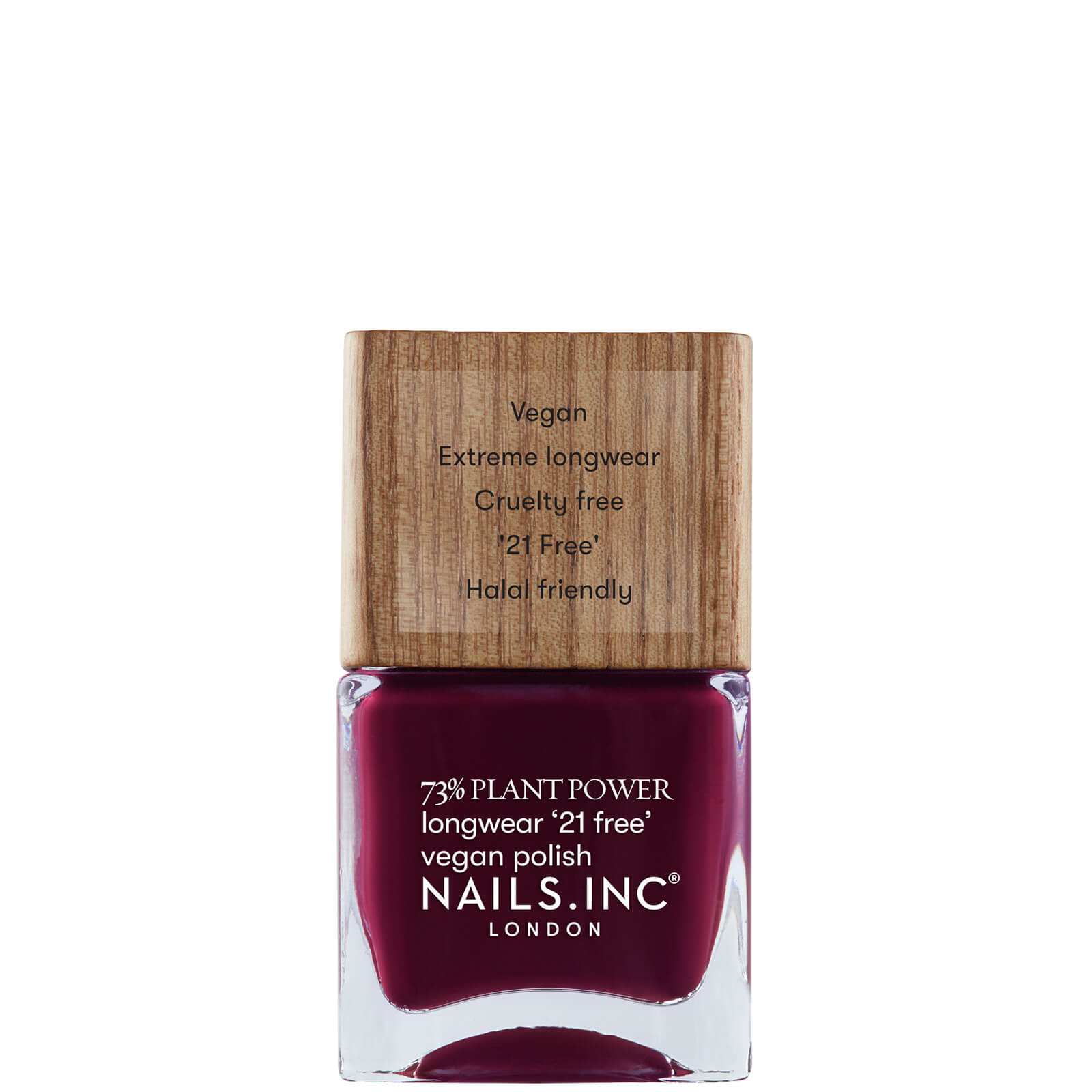 nails inc. Plant Power Nail Polish 15ml (Various Shades) - Flex My Complex