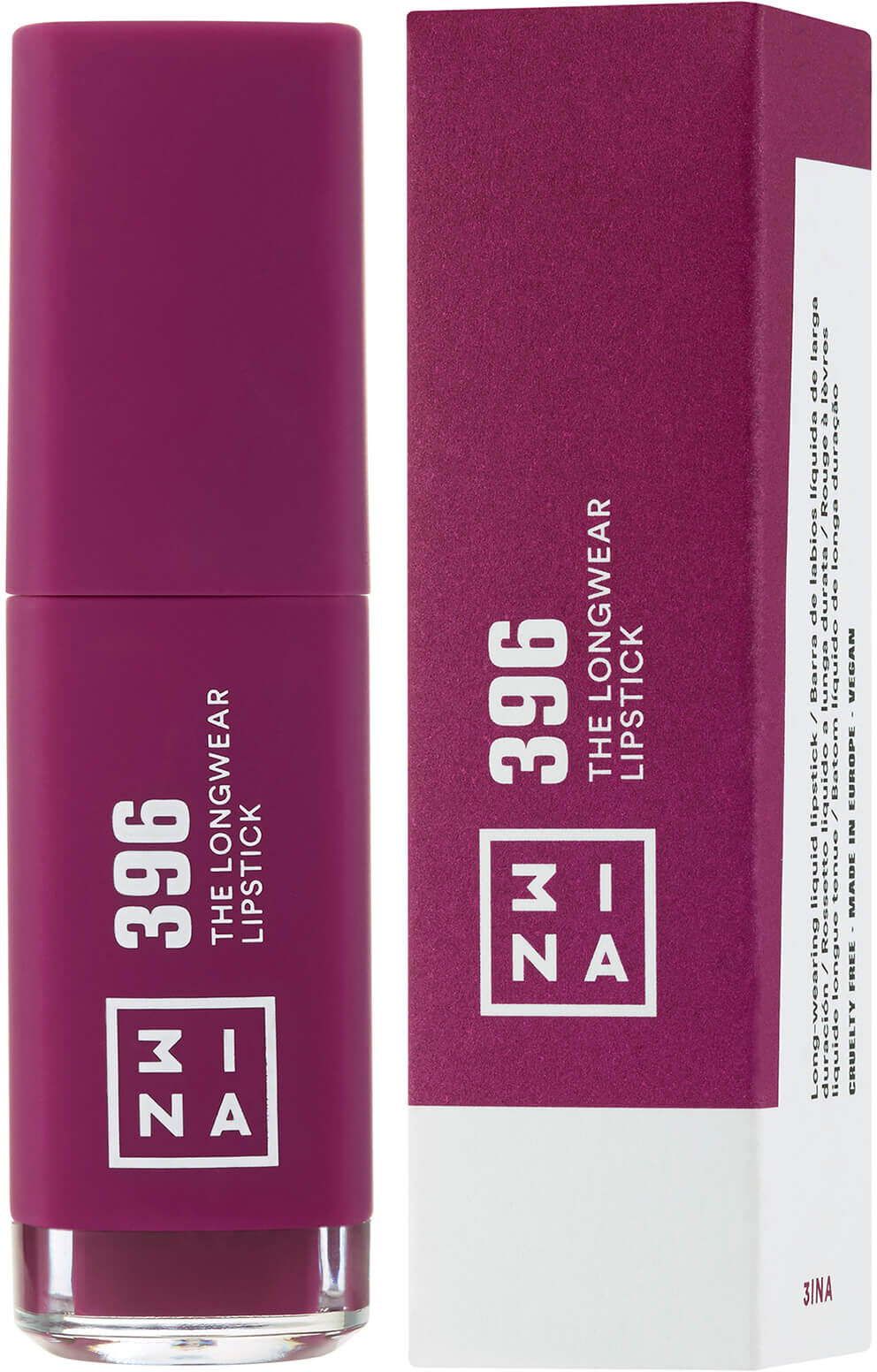 3INA Makeup 3INA The Longwear Lipstick (Various Shades) - 396