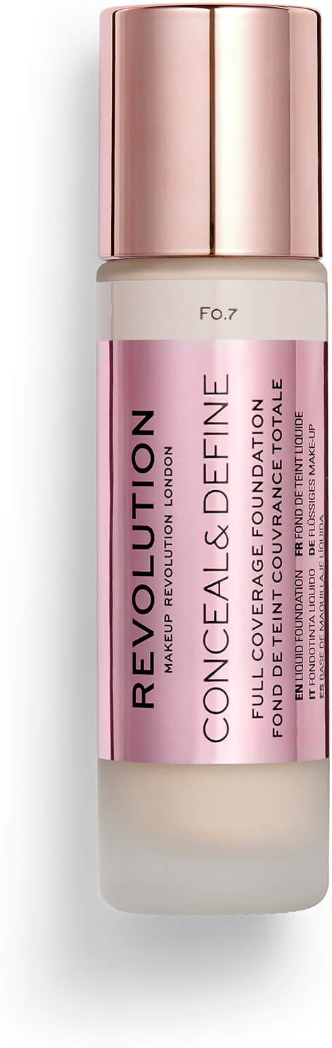 Makeup Revolution Revolution Conceal & Define Foundation (ulike nyanser) - F0.7