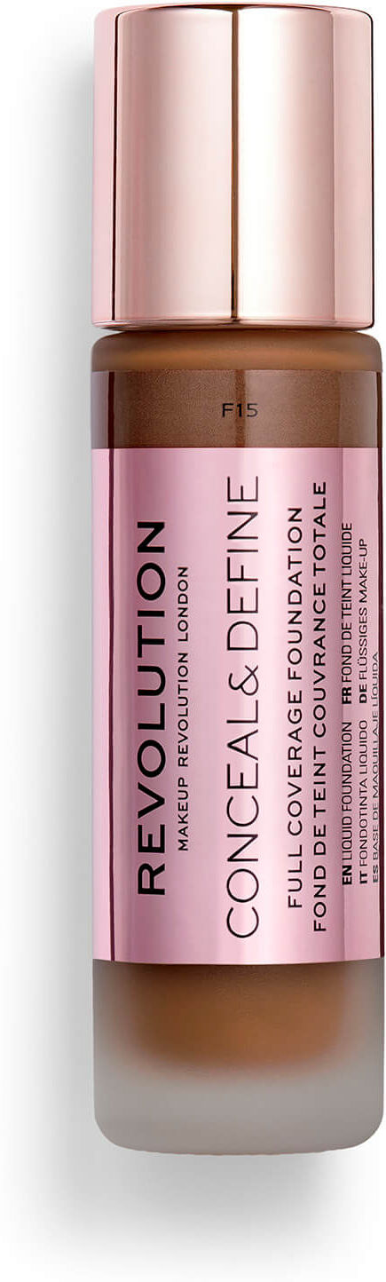 Makeup Revolution Revolution Conceal & Define Foundation (ulike nyanser) - F15