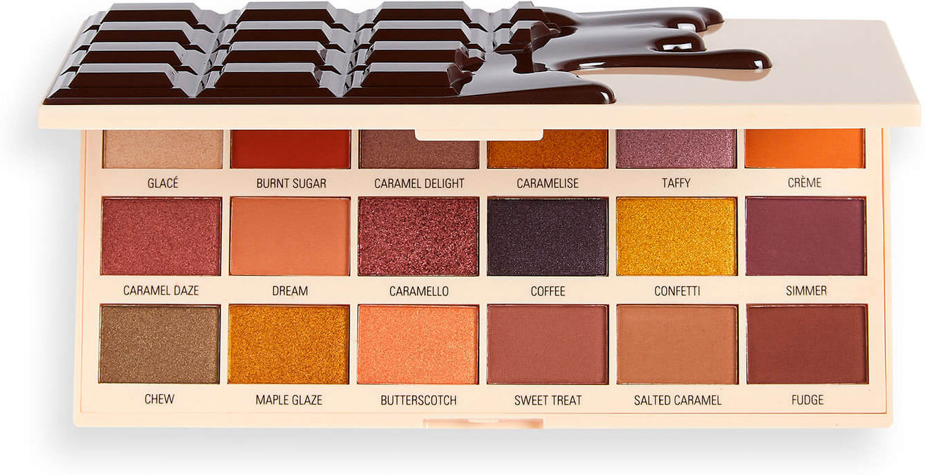 I Heart Revolution Caramel Nudes Chocolate Eye Shadow Palette