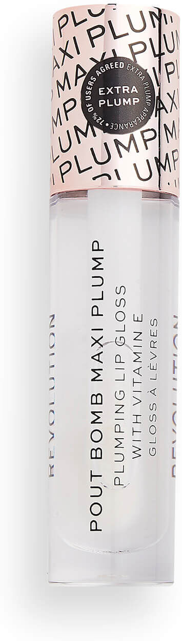 Makeup Revolution Pout Bomb Maxi Plump Lip Gloss 8.5ml (Various Shades) - Glaze