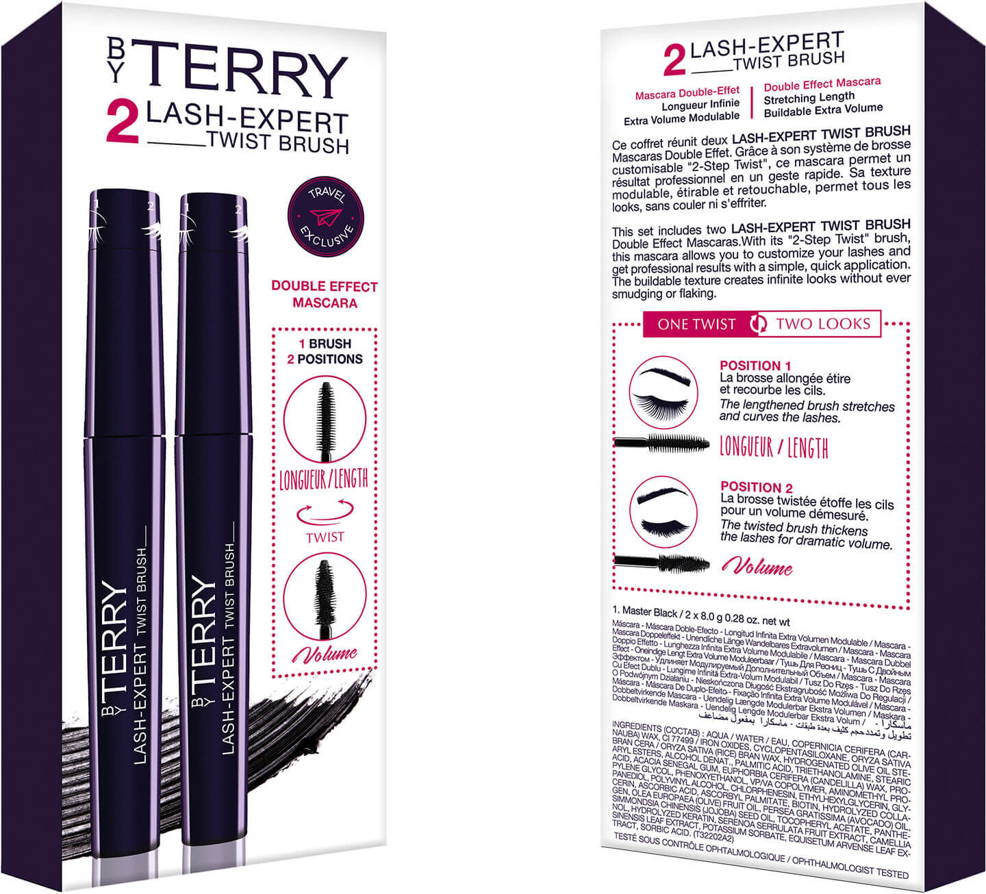 By Terry Exclusive Duo Lash Expert Twist Mascara Set