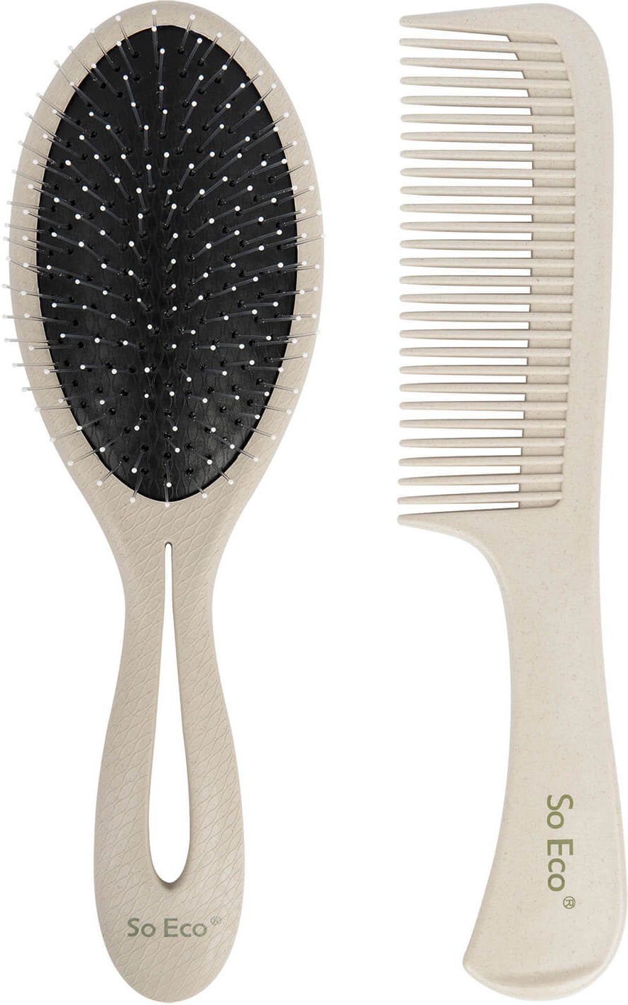 So Eco Biodegradable Detangling Hair Set