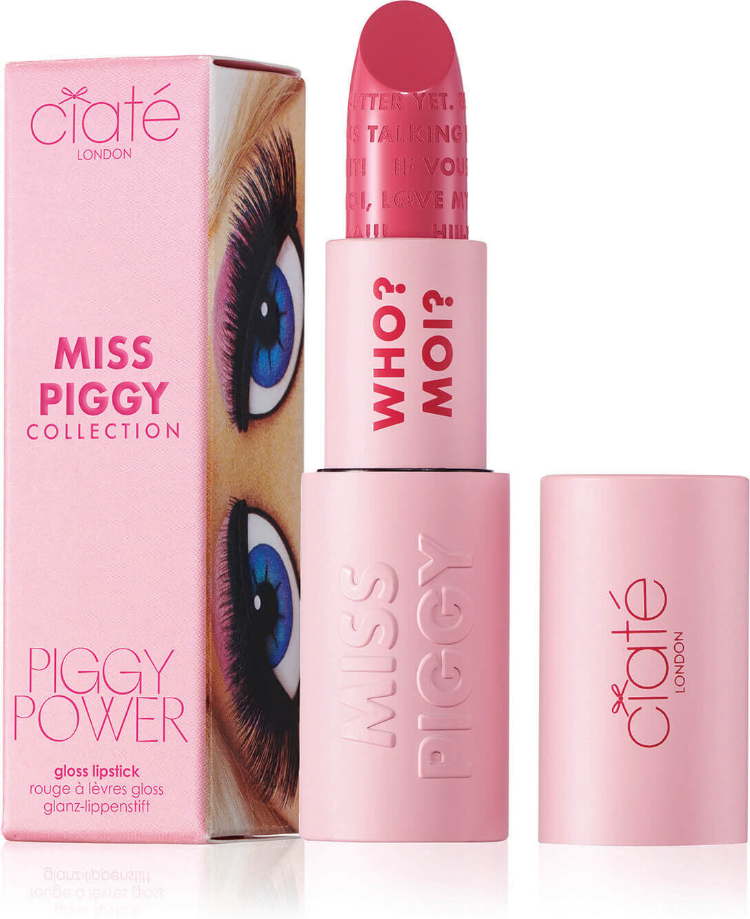 Ciaté London x Miss Piggy Piggy Power Lipstick 3.5ml