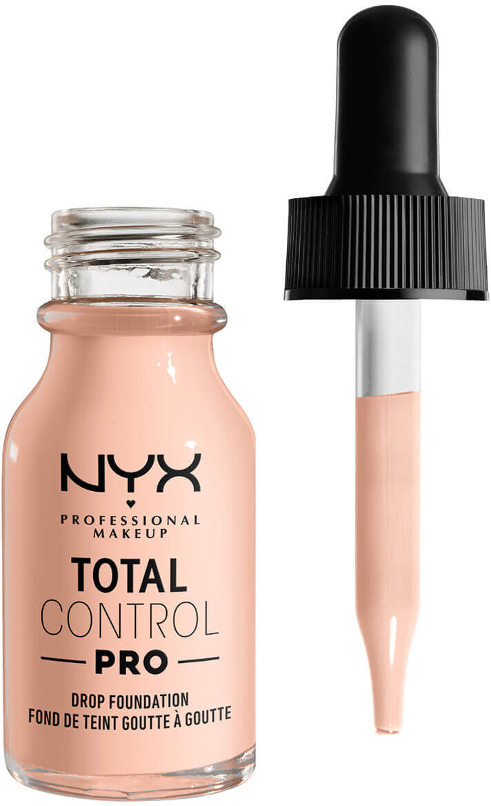 NYX Professional Makeup Total Control Pro Drop Controllable Coverage Foundation 13ml (Various Shades) - Light Porcelain