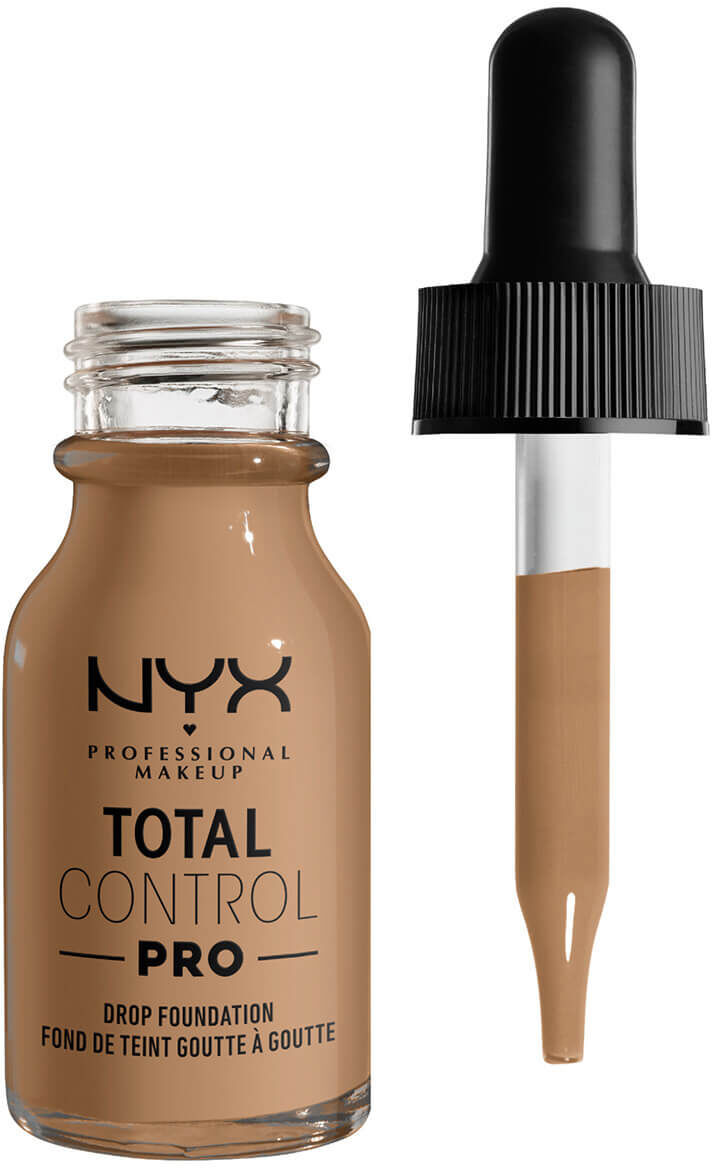 NYX Professional Makeup Total Control Pro Drop Controllable Coverage Foundation 13ml (Various Shades) - Caramel