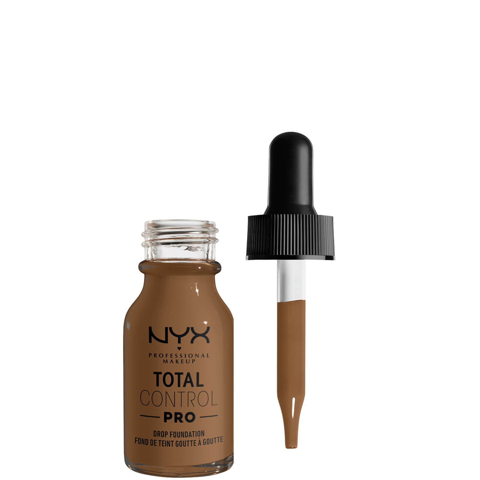 NYX Professional Makeup Total Control Pro Drop Controllable Coverage Foundation 13ml (Various Shades) - Deep Sable