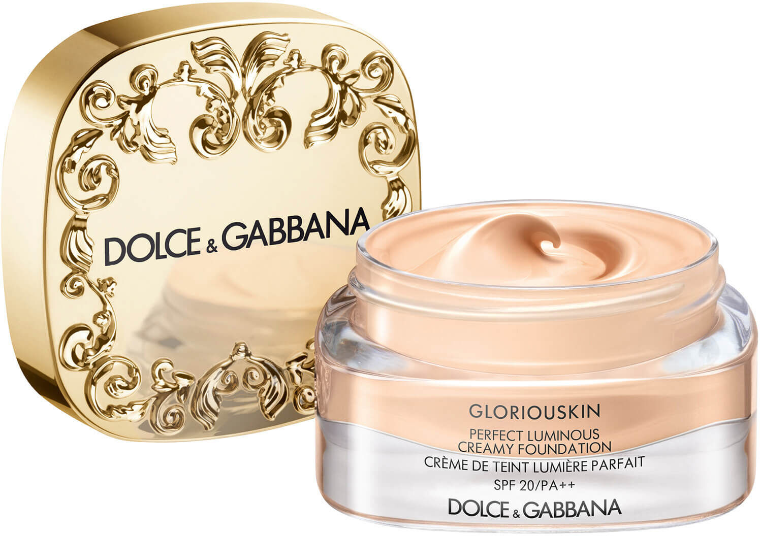 Dolce&Gabbana Gloriouskin Perfect Luminous Creamy Foundation 30ml (Various Shades) - Porcelain 100