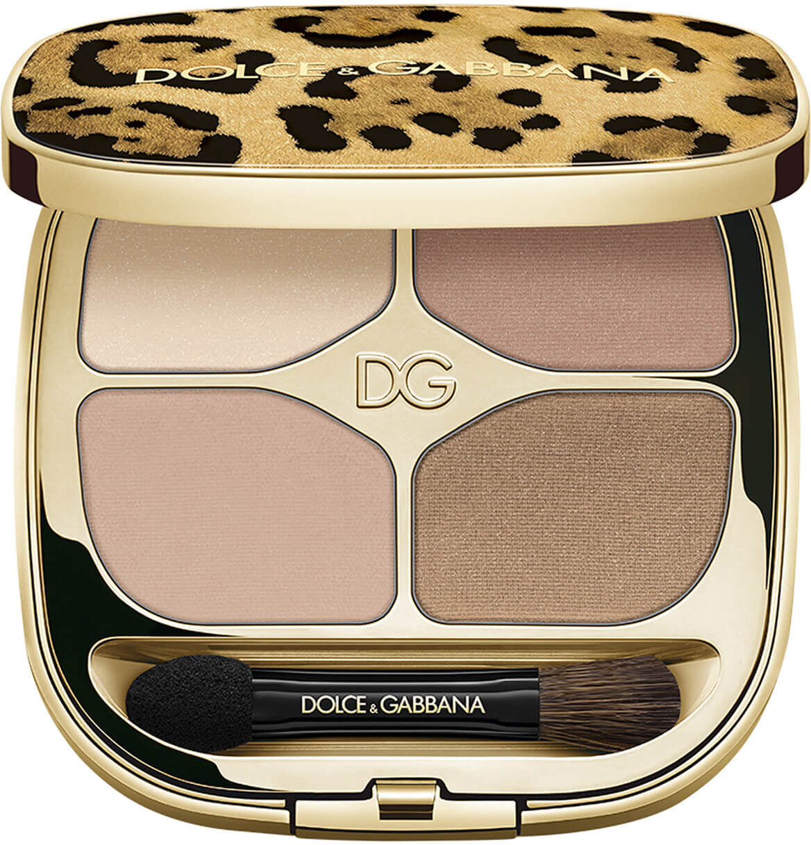 Dolce&Gabbana Felineyes Intense Eyeshadow Quad - Warm Nude 5 4.8g