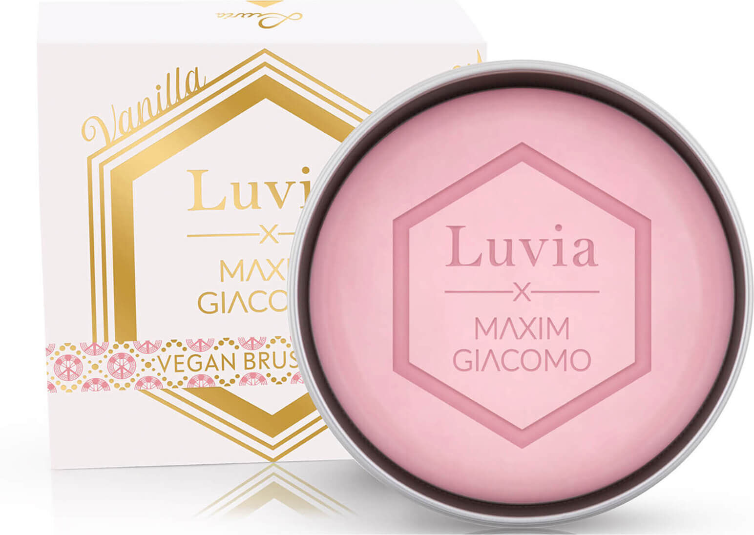 Luvia x Maxim Giacomo Brush Soap - Vanilla