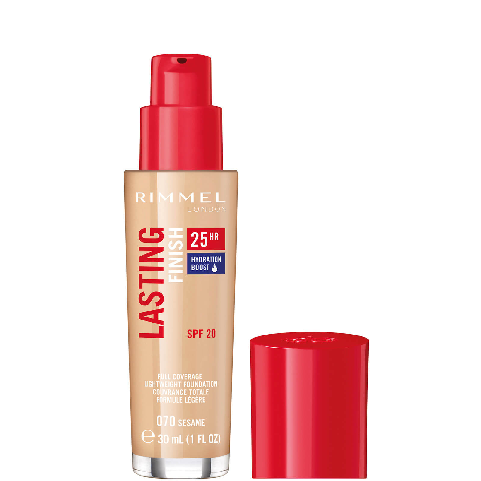 Rimmel Lasting Finish 25 Hour Foundation 30ml (Various Shades) - Sesame