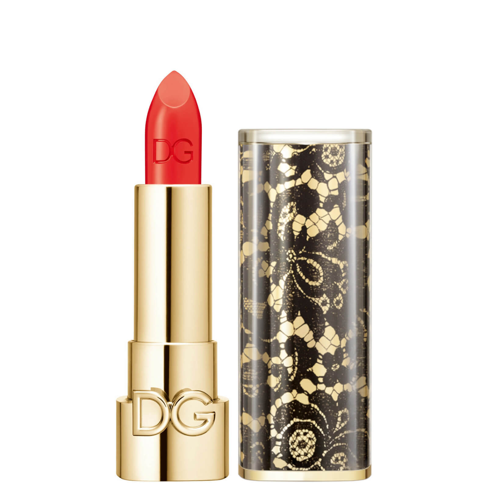 Dolce&Gabbana The Only One Lipstick + Cap (Lace) (Various Shades) - 510 Orange Vibes