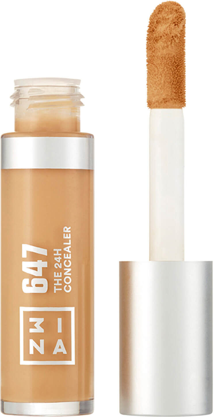 3INA Makeup The 24 Hour Concealer 28ml (Various Shades) - 647 Medium Gold