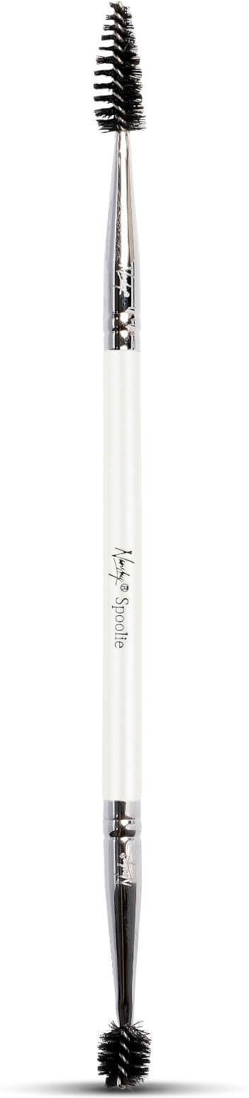 Nanshy Spoolie Eyebrow and Eyelash Brush - Pearlescent White