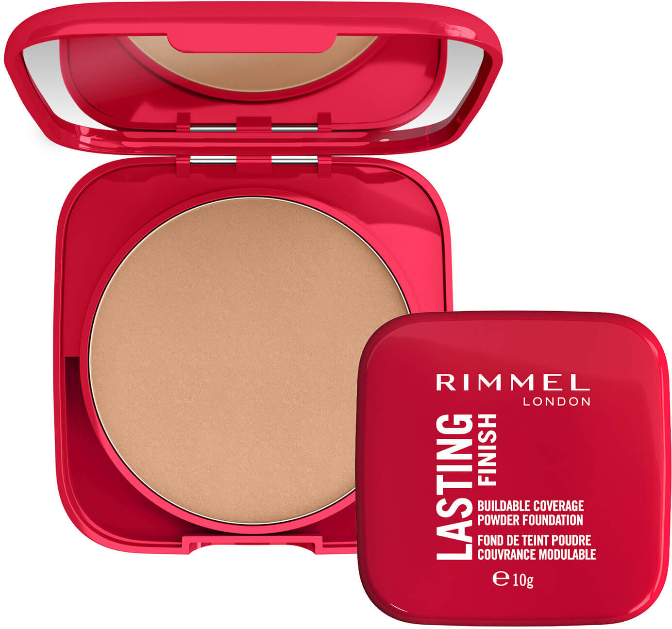 Rimmel London Lasting Finish Compact Foundation 10g (Various Shades) - 004 Rose Ivory