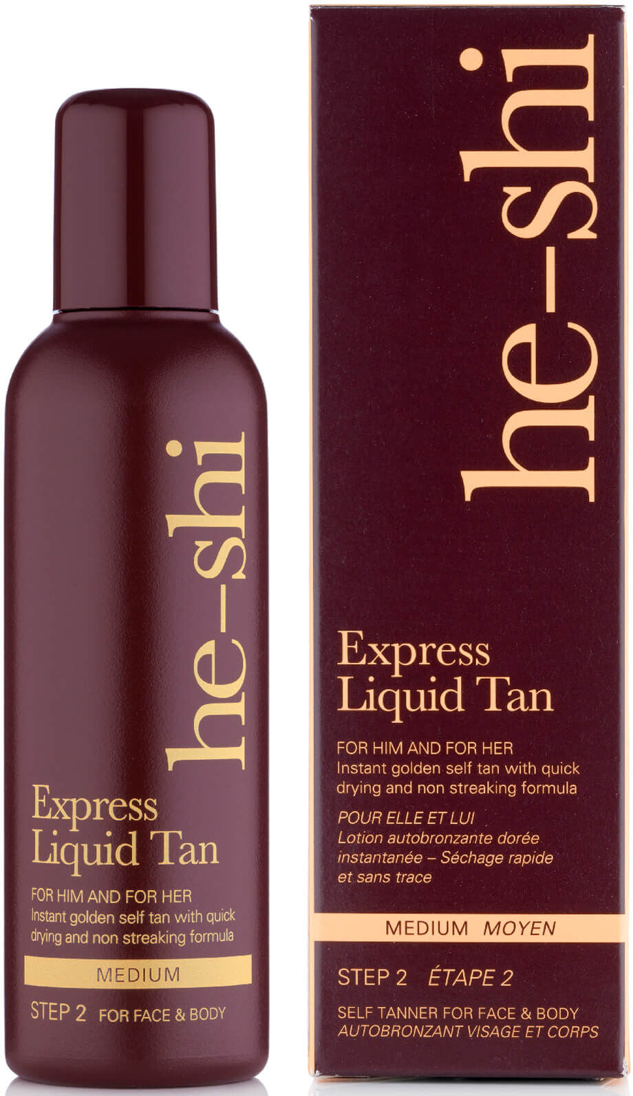 He-Shi Express Liquid Tan 150 ml