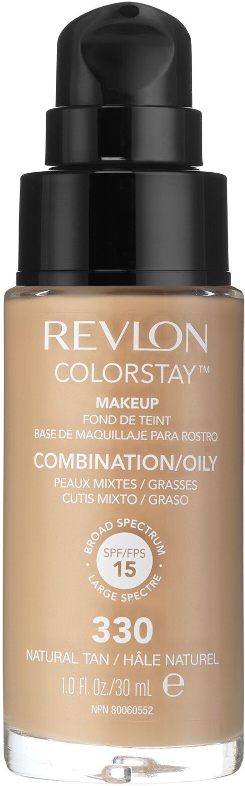 Revlon ColorStay Make-Up Foundation for Combination/Oily Skin (Various Shades) - Natural Tan