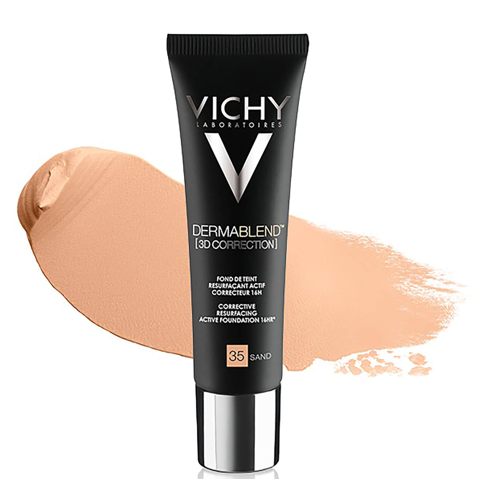 VICHY Dermablend [3D Correction] Fluid Foundation 30ml (Various Shades) - Sand 35