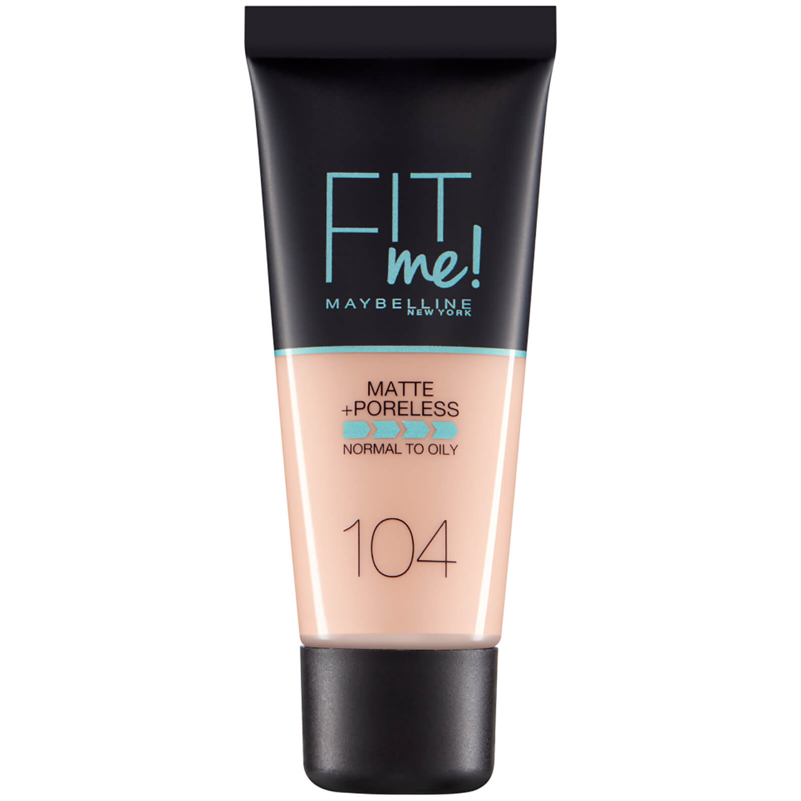 Maybelline Fit Me! Matte and Poreless Foundation 30 ml (Ulike fargetoner) - 104 Soft Ivory