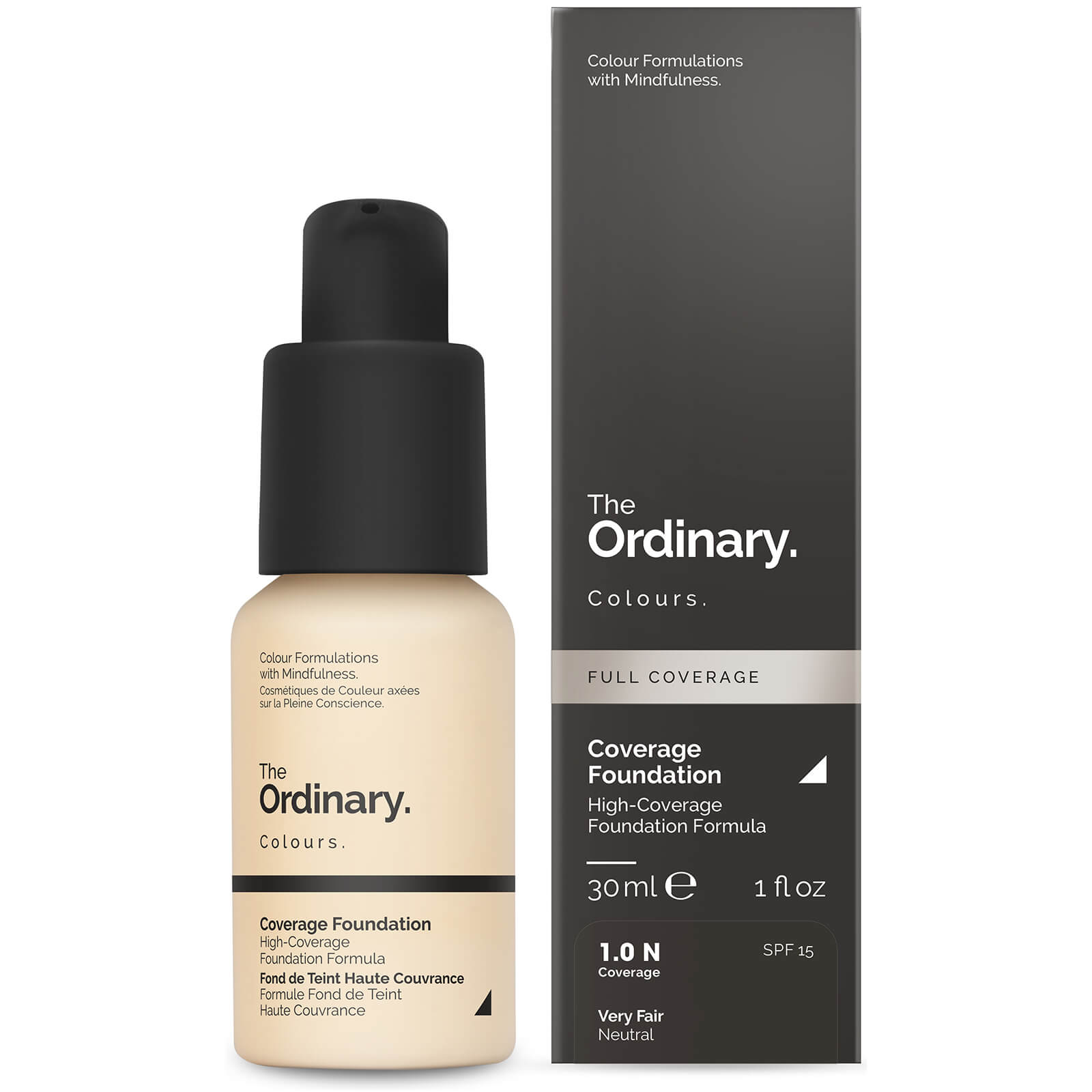 The Ordinary Coverage Foundation with SPF 15 by The Ordinary Colours 30ml (Ulike fargetoner) - 3.1Y