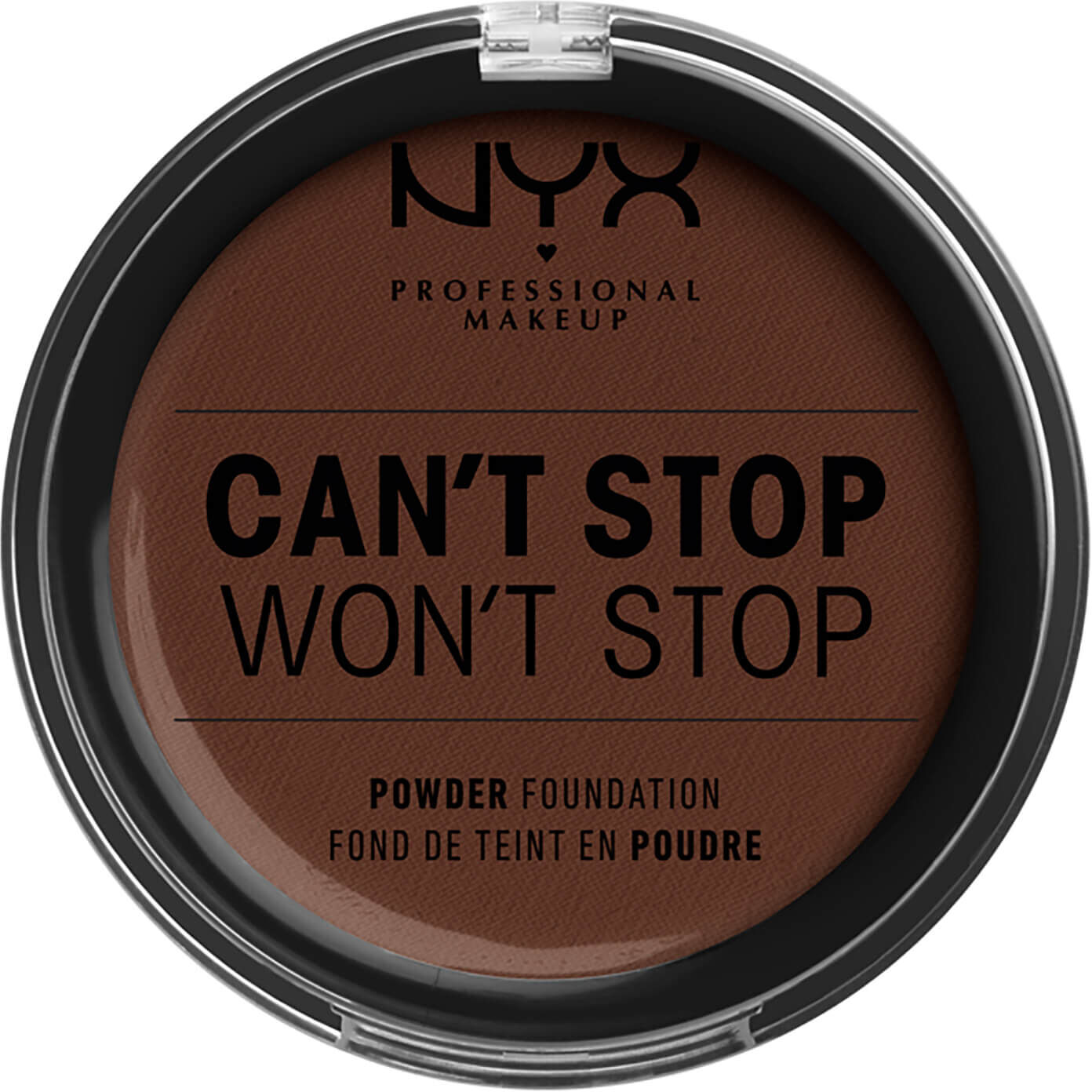 NYX Professional Makeup Can't Stop Won't Stop Powder Foundation (Various Shades) - Deep Espresso