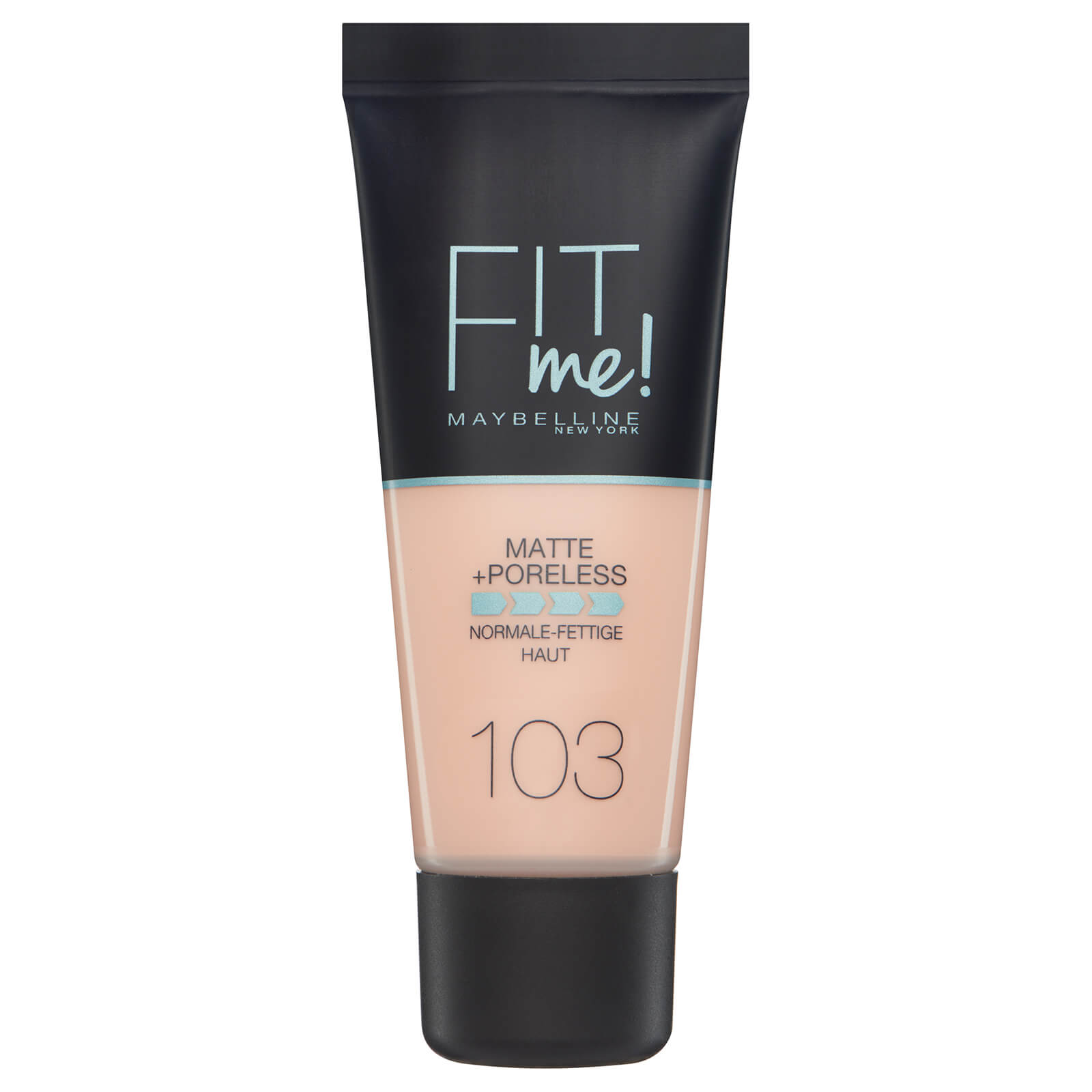 Maybelline Fit Me! Matte and Poreless Foundation 30 ml (Ulike fargetoner) - 103 Pure Ivory