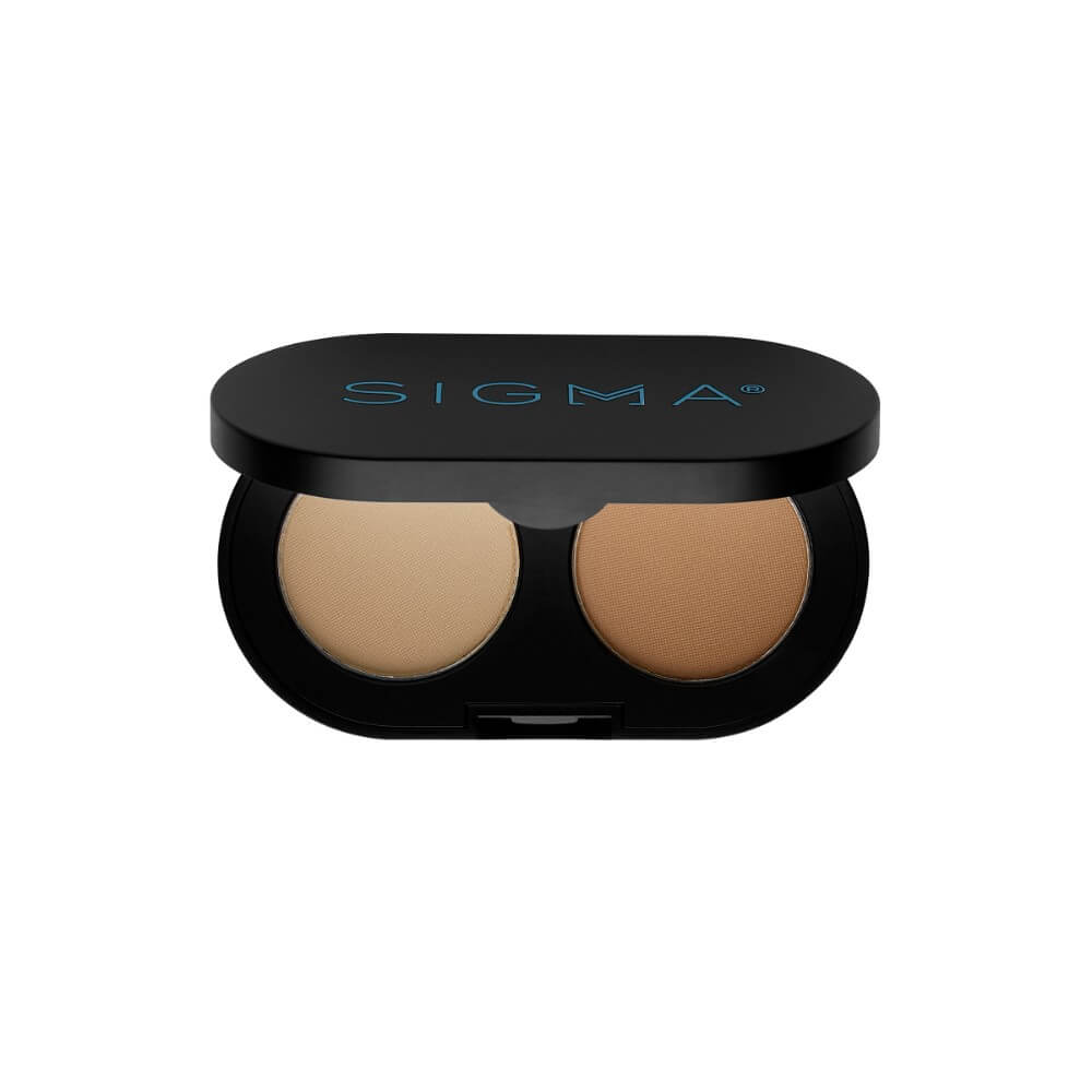 Sigma Color + Shape Brow Powder Duo (Various Shades) - Light