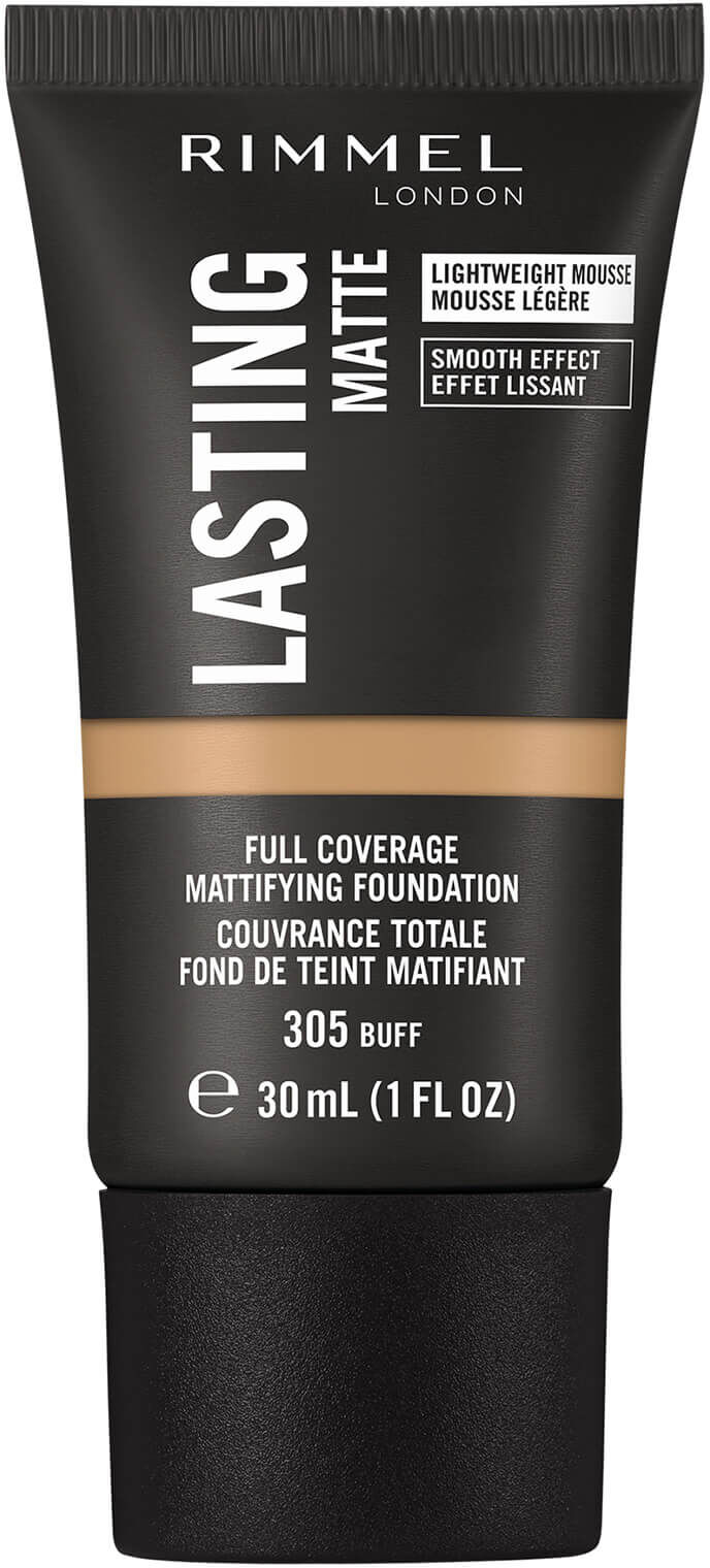 Rimmel London Lasting Matte Foundation 30ml (Various Shades) - 305 Buff