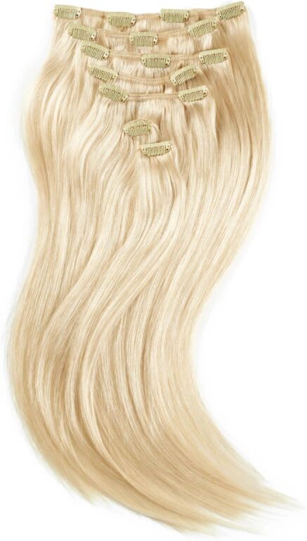 Rapunzel of Sweden Clip-on set Original 7 piece 10.8 Light Blonde 50cm