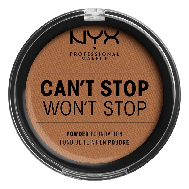 NYX Professional Makeup Cant Stop Wont Stop Powder Foundation 16 Mahogany