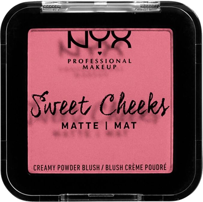 NYX Professional Makeup Sweet Cheeks Creamy Powder Blush Matte Rose & Play