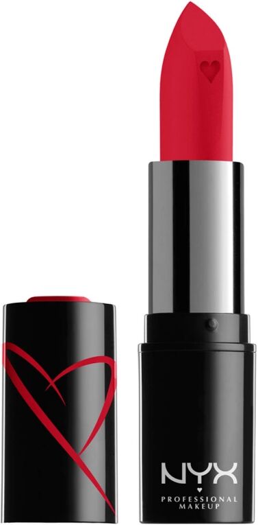 NYX Professional Makeup Shout Loud Satin Lipstick Red Haute