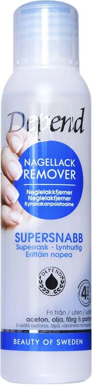 Depend Nail Polish Remover Super Fast (100ml)