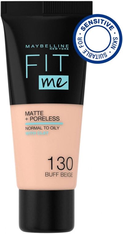 Maybelline Fit Me Matte & Poreless Foundation Buff Beige 130