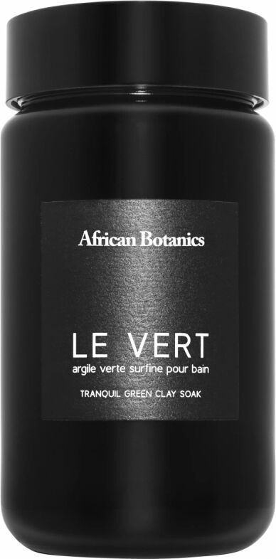 African Botanics Le vert Tranquil Green Clay Soak (500g)