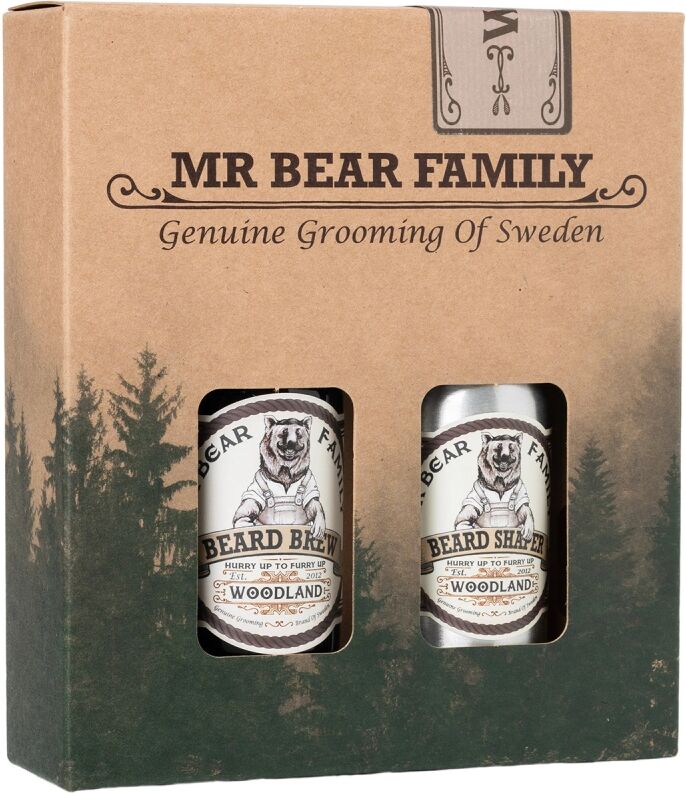 Mr Bear Family Kit Brew and Shaper Woodland (60+50ml)