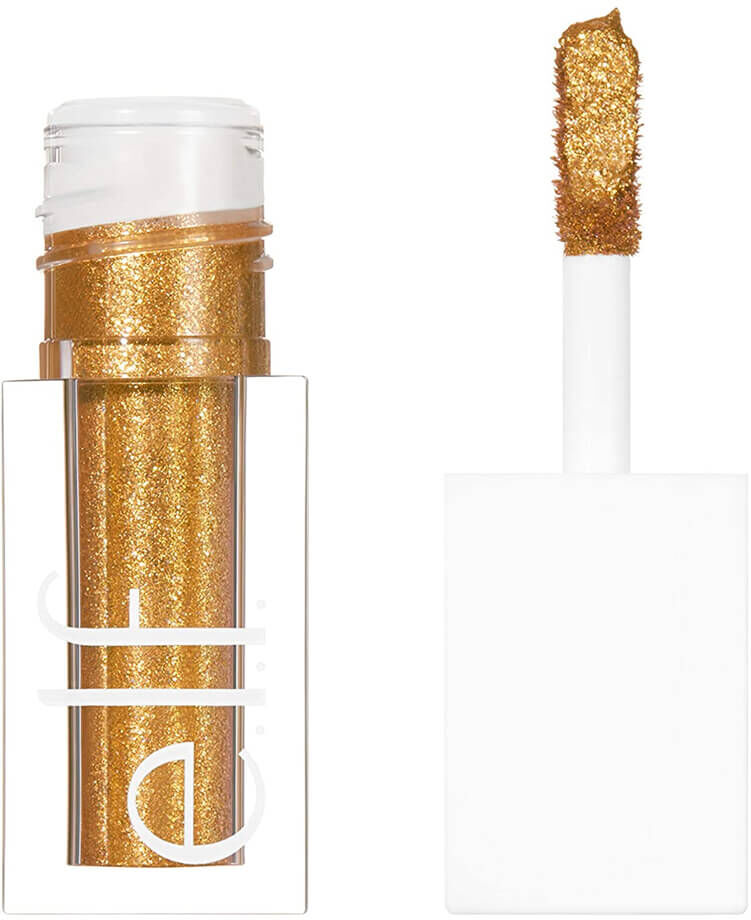 Elf Liquid Glitter Eyeshadow 24K Gold (83441)  3 ml