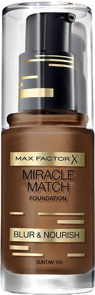 Max Factor Miracle Match Foundation Sun Tan 100 30 ml